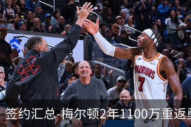 签约汇总-梅尔顿2年1100万重返勇士 哈里斯加盟马刺
