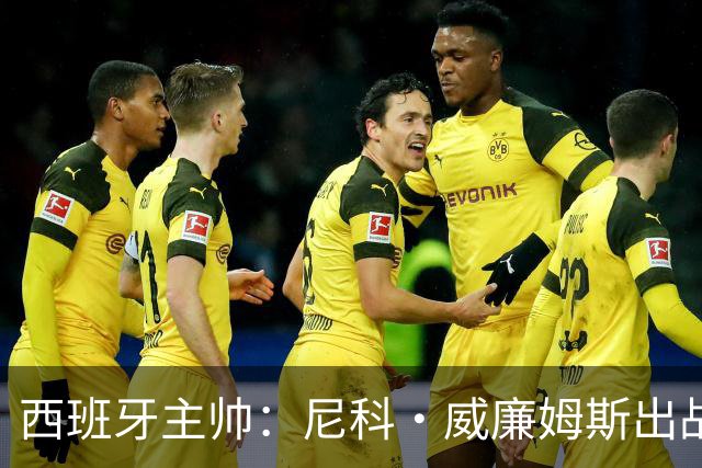 西班牙主帅：尼科·威廉姆斯出战存疑 皮诺或缺席剩余比赛